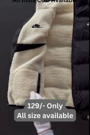 Reversible Puffer + Sherpa Jacket – Two Cozy Looks in One 🔄❄️