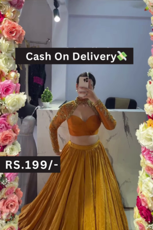 Midnight Black Sequined Saree with Embellished Blouse and Net Pallu