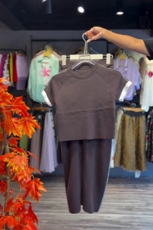 Cocoa Trim Co-ord Set