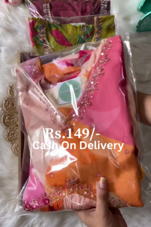 Vibrant Fusion: Multi-Color Embroidered Suit Collection