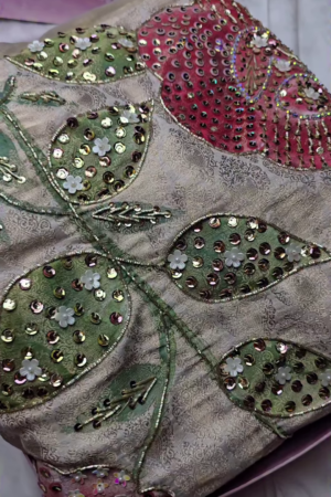 Blossom Luxe Embroidered Fabric