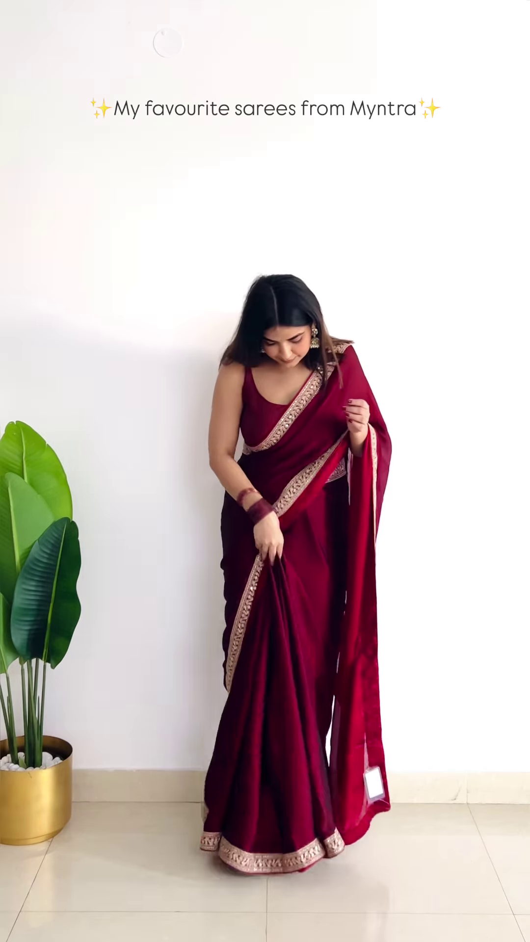Navy Blue Embroidered Border Saree with Matching Blouse – Elegant Ethnic Wear - Image 2