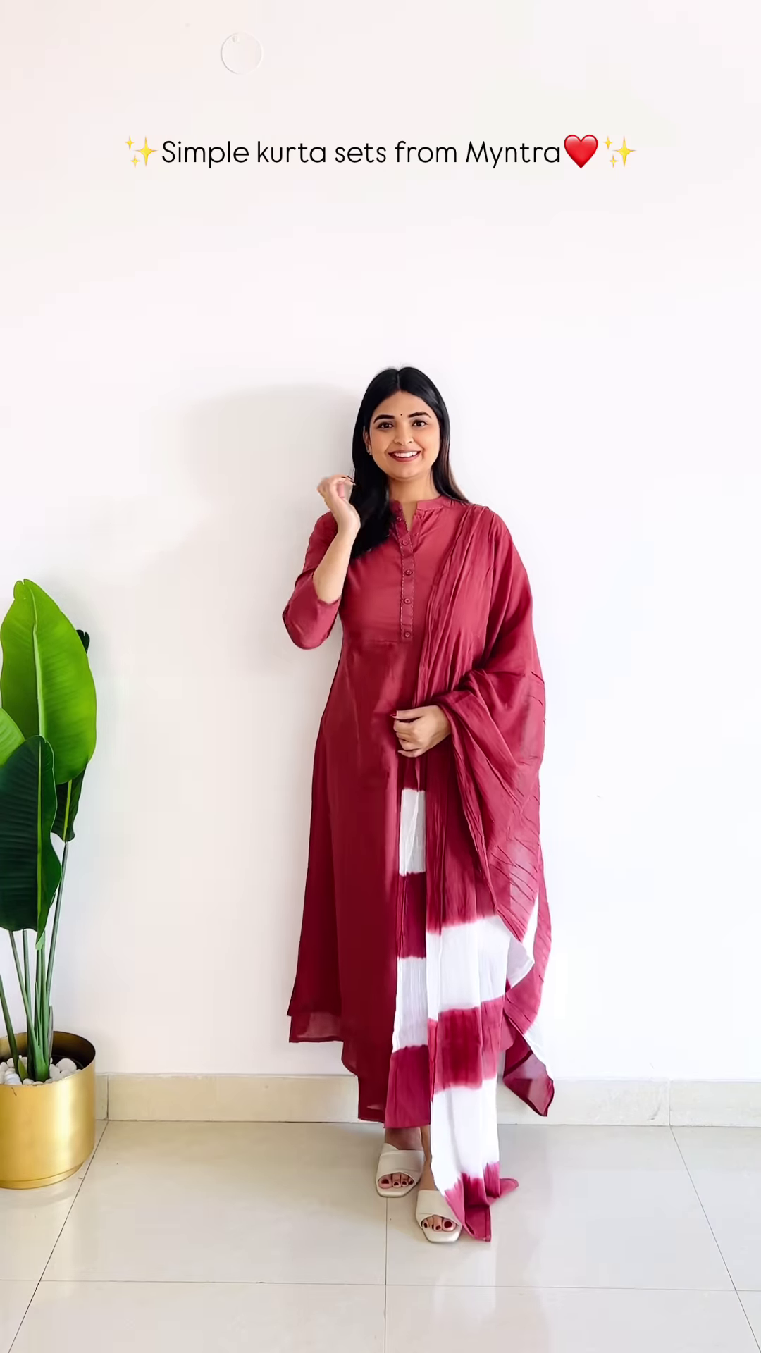 Pink Floral Printed Kurta Set with Dupatta – Elegant & Comfortable Ethnic Wear - Image 3