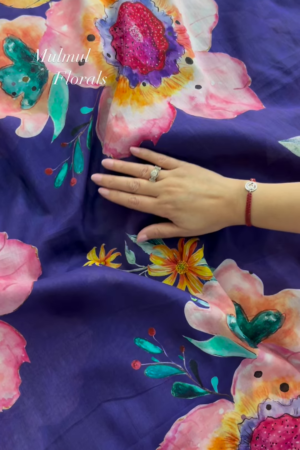 Mulmul Floral Print Unstitched Suit Set Collection