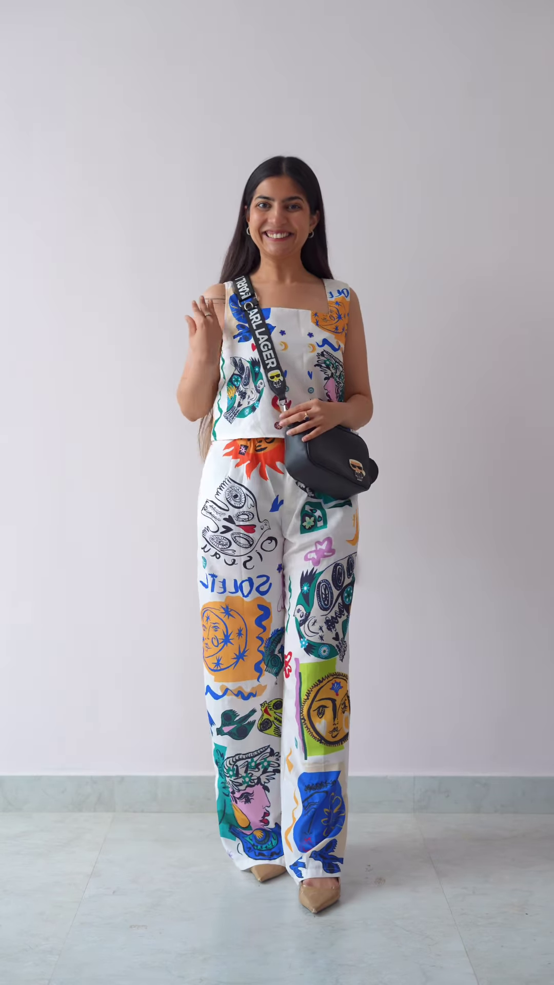 Elegant Black Embroidered Co-Ord Set - Image 7