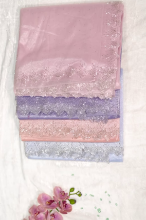 Ethereal Elegance Shimmer Net Dupatta