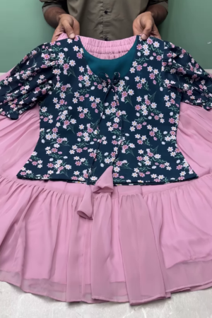 Floral Print Fit & Flare Dress
