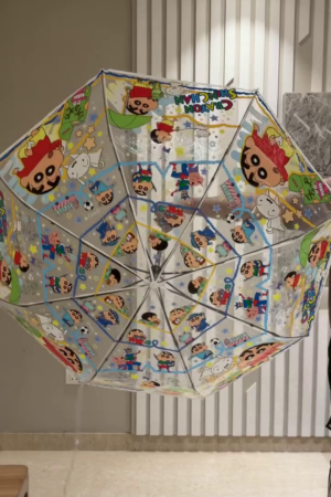 Action Capsule: Crayon Shin-chan Playful Rain Umbrella Collection